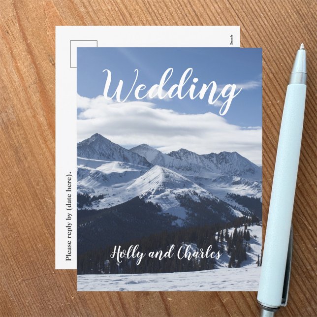 Wedding Reply Postcard (Creator Uploaded)