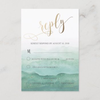 Wedding Reply Rsvp Card by KarisGraphicDesign at Zazzle