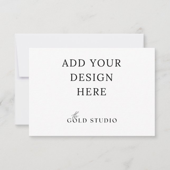 Wedding Response card RSVP Template (3.5 x 5 inch) (Front)