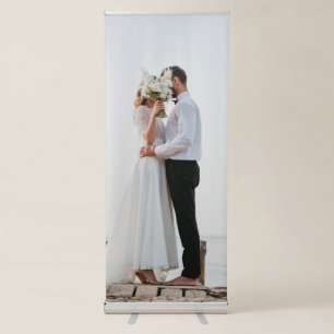 Wedding Retractable Banner Photo Sign