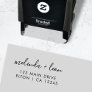 Wedding Return Address | Elegant Minimalist Script Self-inking Stamp