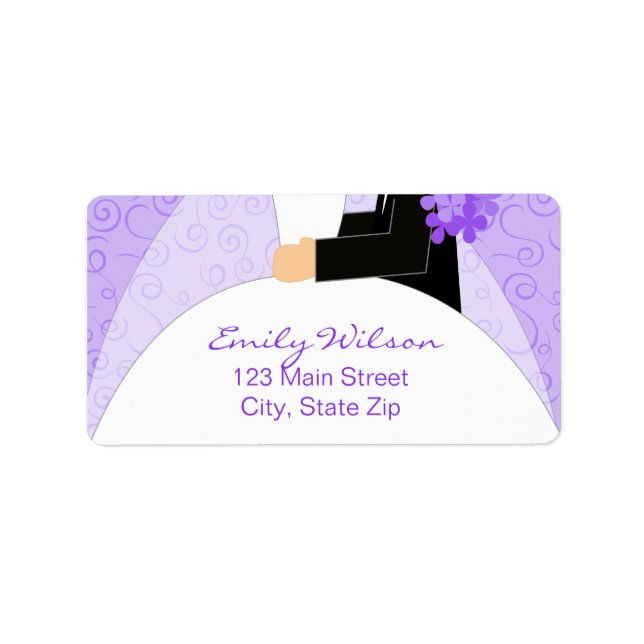 Wedding Return Address Labels (Front)