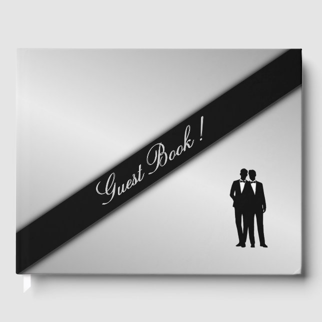 Wedding Richard and Thaddeus Guest Book (Front)