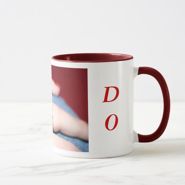 Wedding Ring I Do Mug - Customizable (Right)
