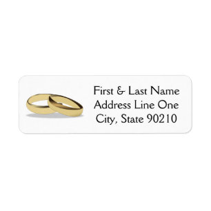 Wedding Ring Label