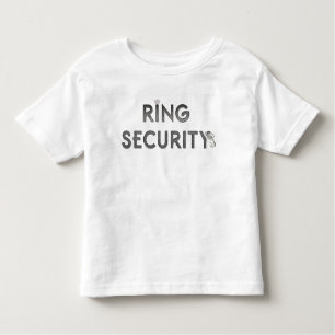 Wedding "RING SECURITY" Toddler T-shirt
