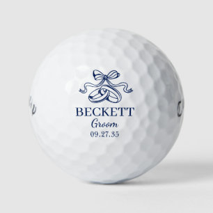 Wedding Rings Groom Golf Balls