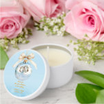  Wedding Rings In A Christmas Ball Thank You Mini Candle Favors