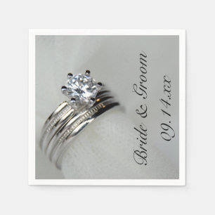 Wedding Rings Napkins