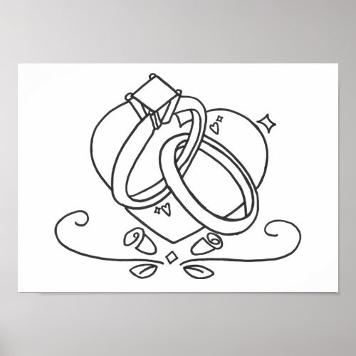 Wedding Rings Poster