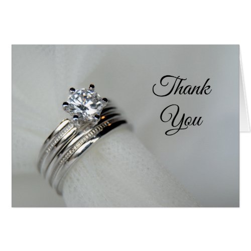 Wedding Rings Thank You