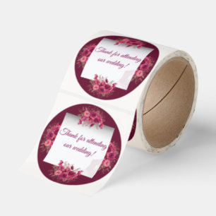 wedding roller sticker