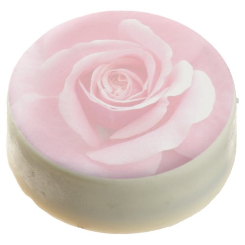 Wedding Rose Flower Love Soft Pink Oreo Cookie