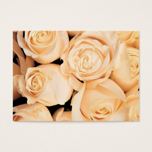 Customizable Wedding Roses notecards Business Cards