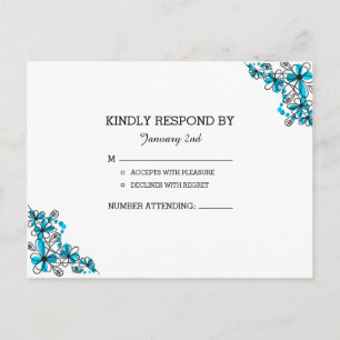 Wedding RSVP Card