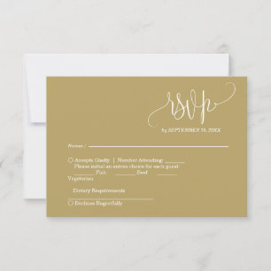 Wedding RSVP Card