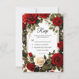 Wedding Rsvp Card