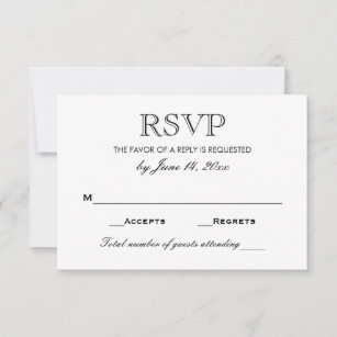 Inspirational 55 Reply Card Wedding