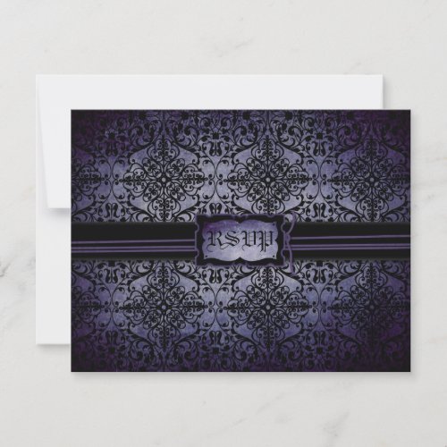 Wedding RSVP Card D2