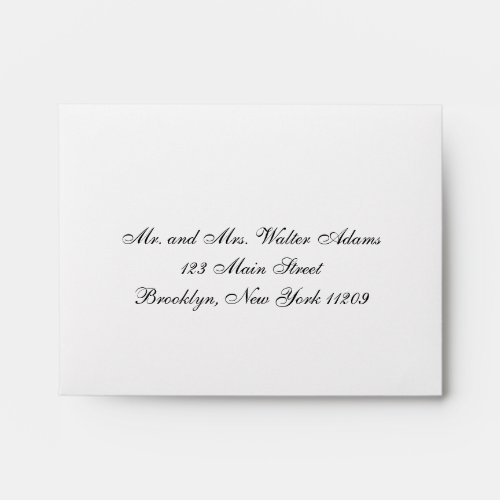 Wedding RSVP Card Envelop  Wedding Invitation Envelope