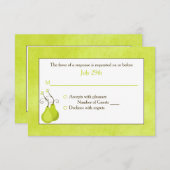 Wedding RSVP Card | The Perfect Pair (Front/Back)