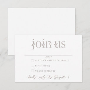 Wedding RSVP Cards