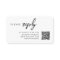 Wedding RSVP Enclosure Card | QR Code White Insert