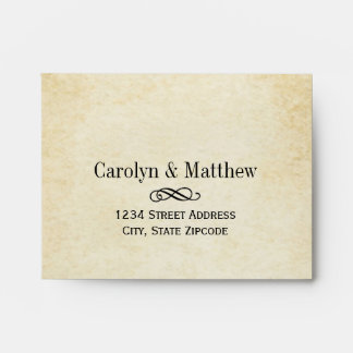 Wedding RSVP Envelopes | Vintage Style