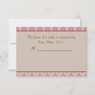 Wedding RSVP Horse and Carriage Invitation