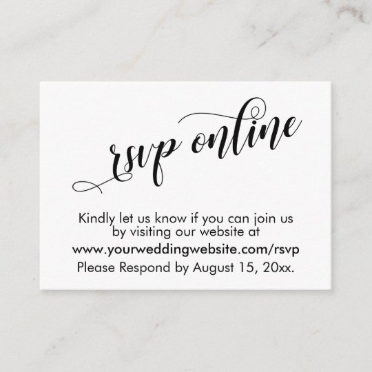 online wedding invitations with rsvp