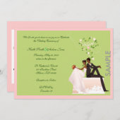 Wedding SAMPLE invitation (Front/Back)