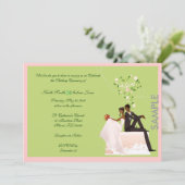 Wedding SAMPLE invitation (Standing Front)