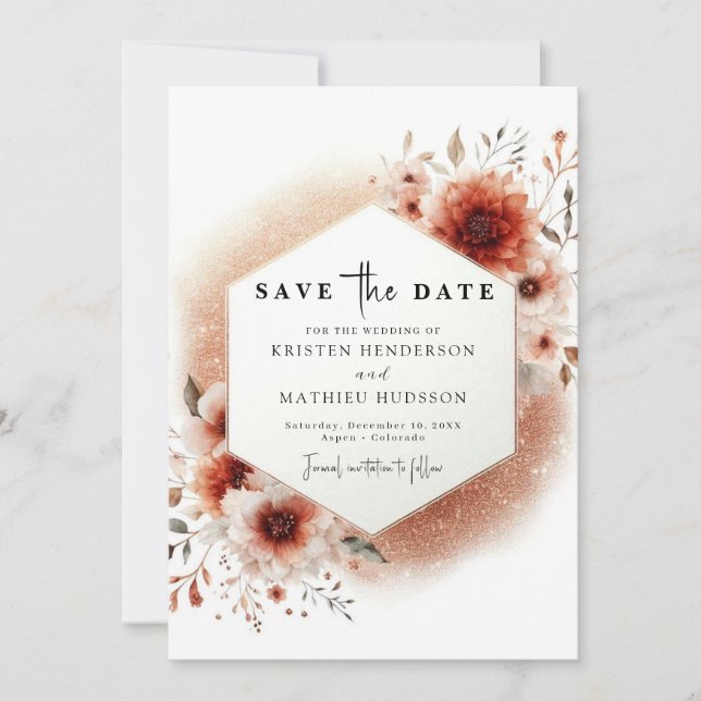 Wedding Save The Date (Front)