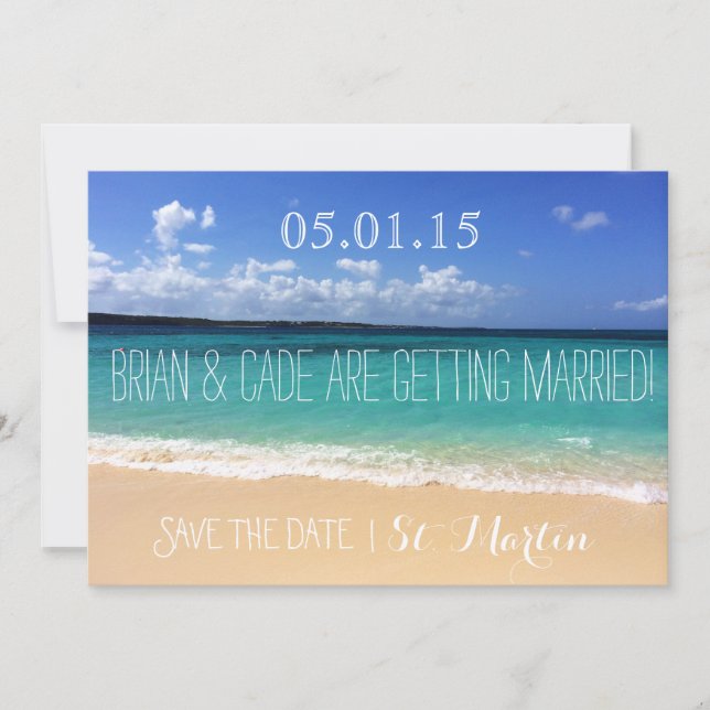 Wedding Save The Date (Front)