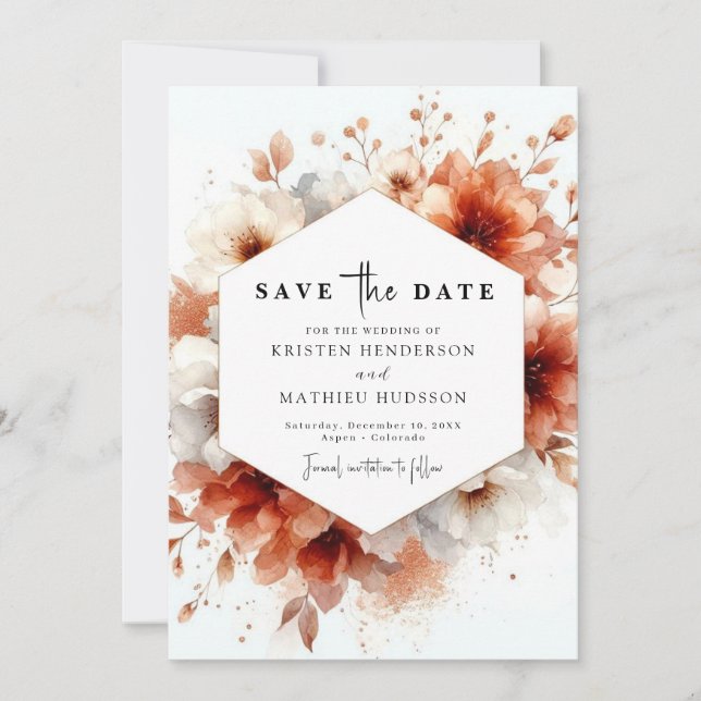 Wedding Save The Date (Front)