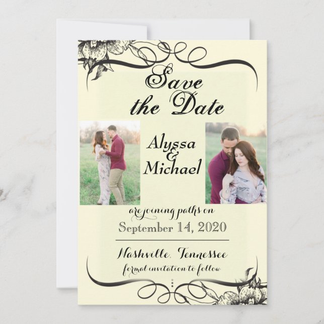 wedding save the date (Front)