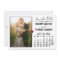 Wedding Save the Date July 2020 Calendar Photo