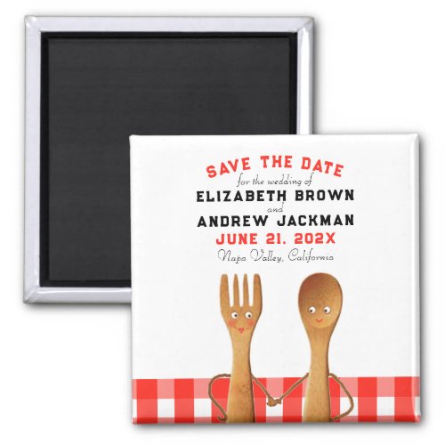 Wedding Save the Date Magnet