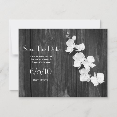 Wedding Save The Date _ Orcihds  Barnwood