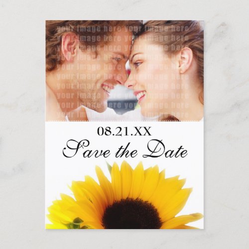 Wedding Save the Date Postcard