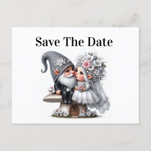 Wedding Save The Date Postcard