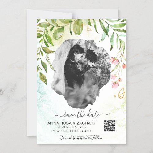 *~* WEDDING SAVE the DATE QR code - Website AR6