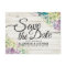 Wedding Save The Date Succulent Plants Rustic Wood