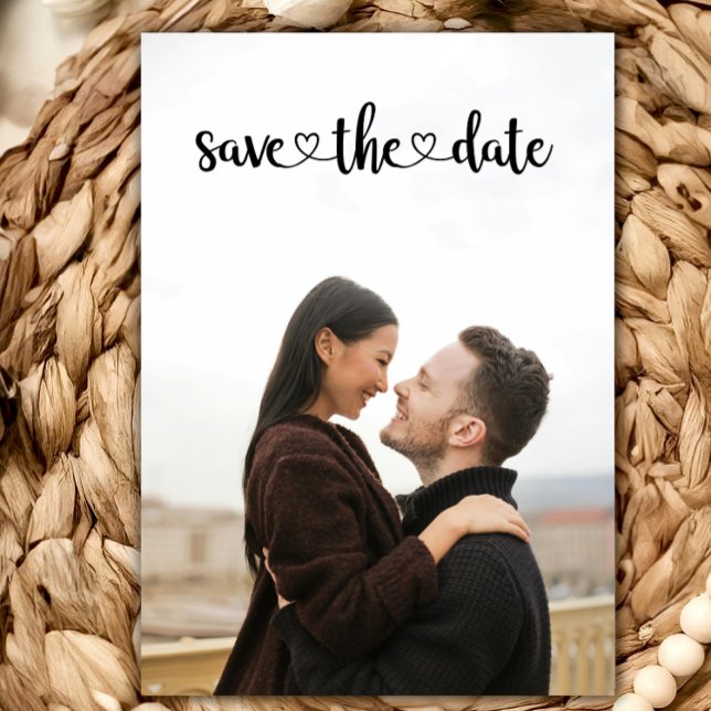 Wedding Save The Date Template With Photo  (Creator Uploaded)
