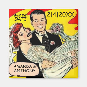 Wedding Save the Date thank you favors Magnet