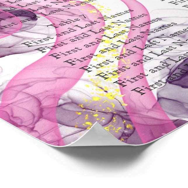 Wedding Seating Chart (Corner)