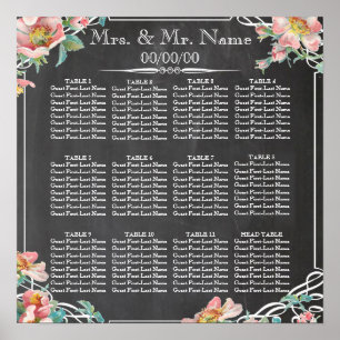 wedding seating chart