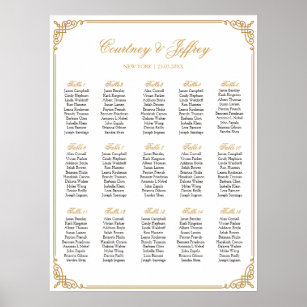 Wedding Seating Template from rlv.zcache.com