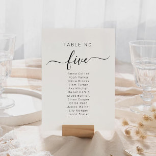 Wedding Seating Chart Cards Name Seat Plan