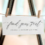 Wedding Seating Chart Find Your Seat Card